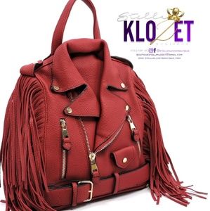 Motorcycle Jacket Purse